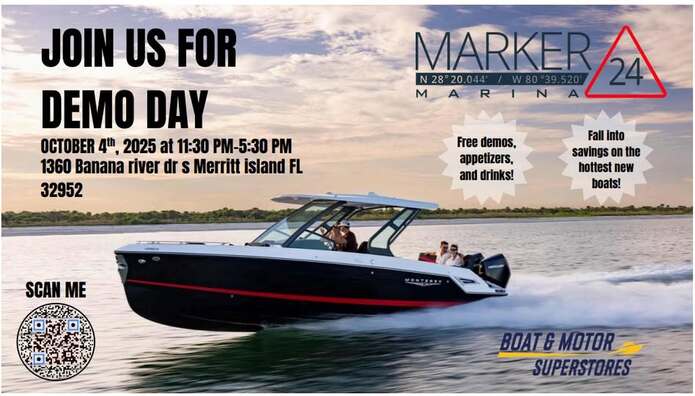 Demo Day at Marker 24 Marina