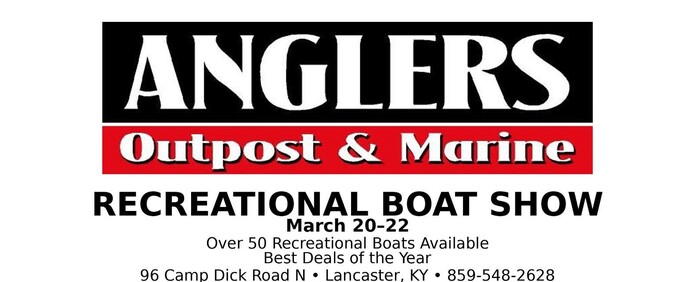 Anglers Outpost Recreational Boat Show
