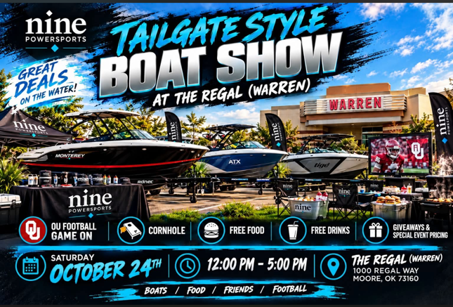 Nine Powersports Tailgate Style Boat Show