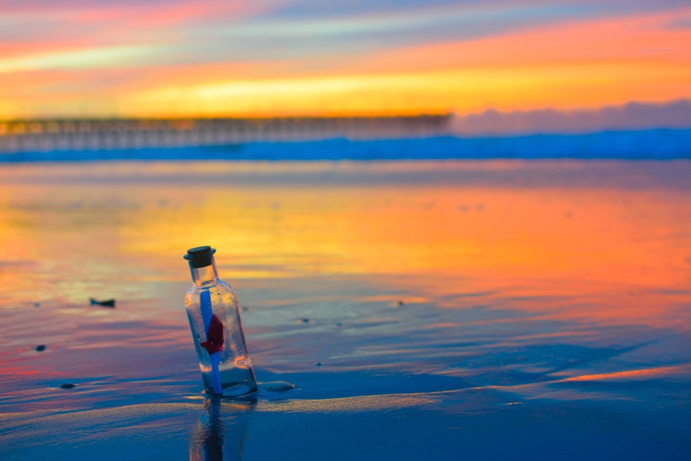 The Surprising Journey of a Message‐in‐a‐Bottle