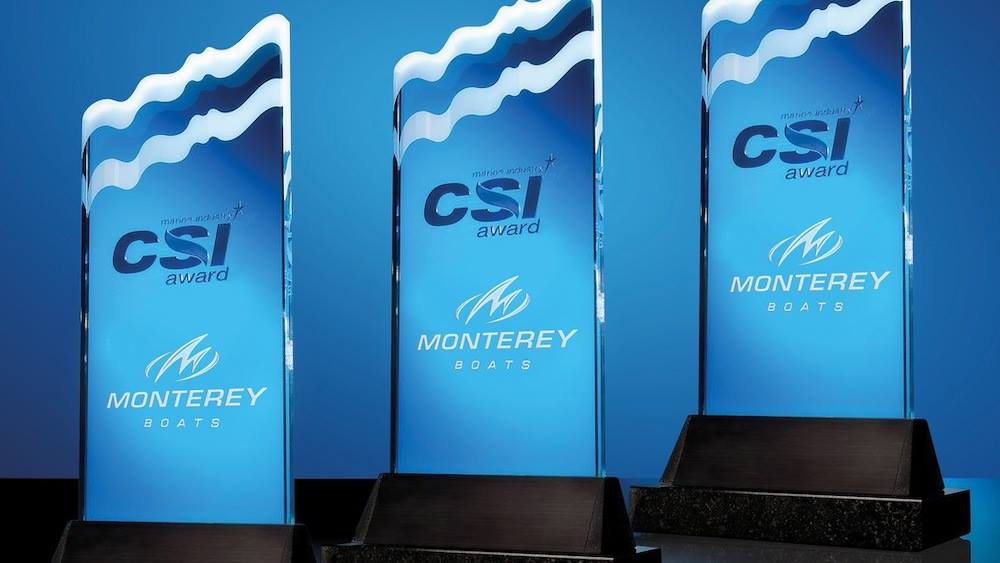 CSI Awards for Monterey Boats in Three Categories