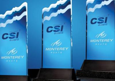 CSI Awards for Monterey Boats in Three Categories