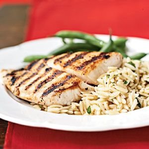 Delicous Pan-Grilled Snapper