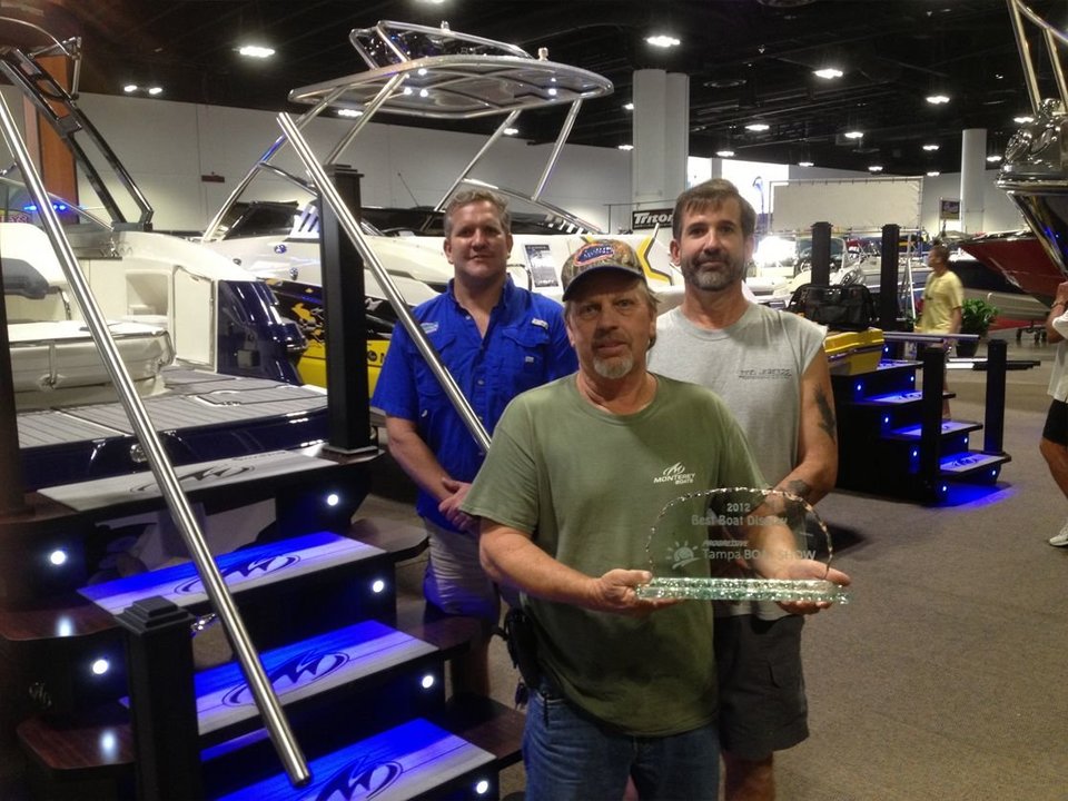 Tampa Boat Show- 2012 Best Boat Display!