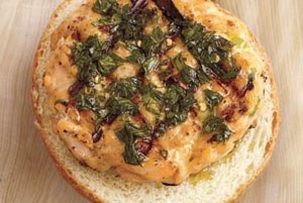 Savory Salmon Burgers