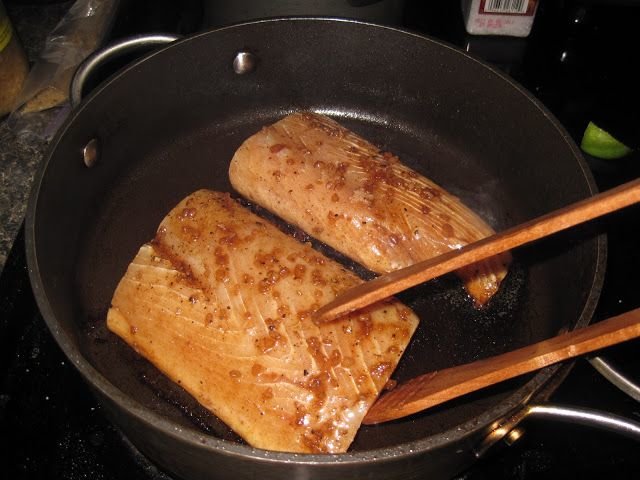 Ginger Glazed Mahi Mahi