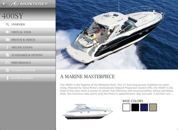 Monterey Boats Win Silver ADDY Award for Monterey Boats App!