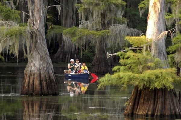 Boating in Louisiana!