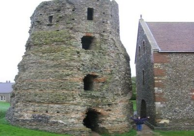 Touring the Roman Lighthouse at Dover