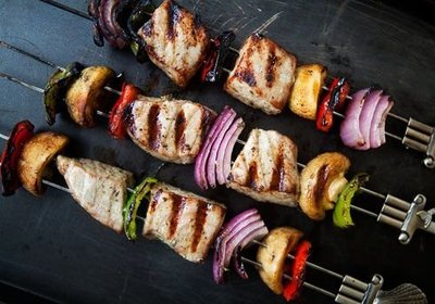 Grilled Fish Kabobs