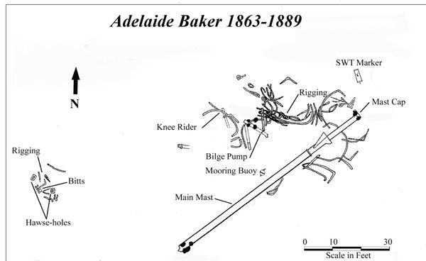 Famous Shipwrecks: Adelaide Baker