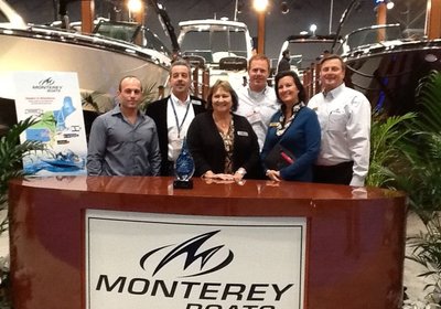 MONTERY BOATS TAKES TOP HONOR AT THE NEW YORK BOAT SHOW!