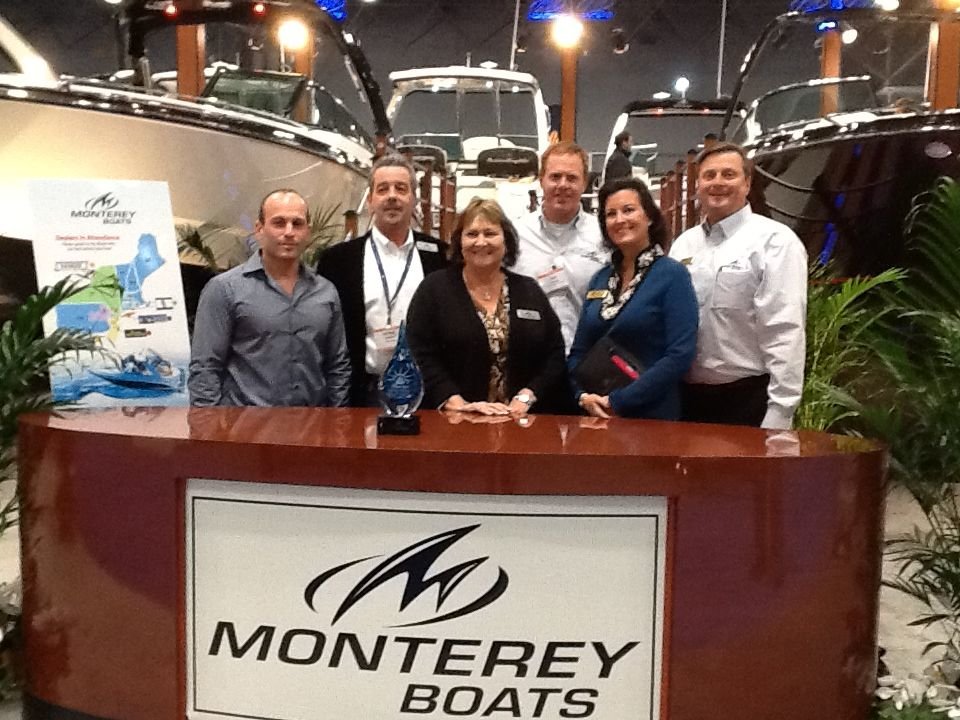 MONTERY BOATS TAKES TOP HONOR AT THE NEW YORK BOAT SHOW!