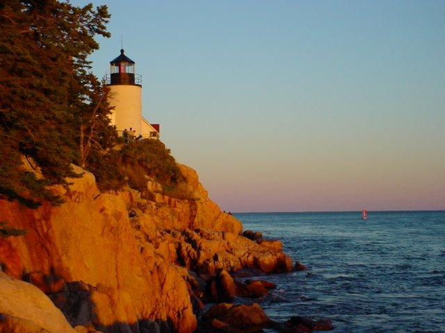 The Bass Harbour Head Lighthouse