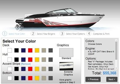 Monterey Boats Announces New Build A Boat Program Enhancement