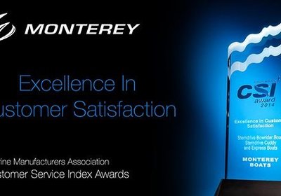 Monterey Boats Recognized With Marine Industry CSI Award