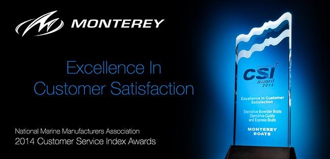 Monterey Boats Recognized With Marine Industry CSI Award