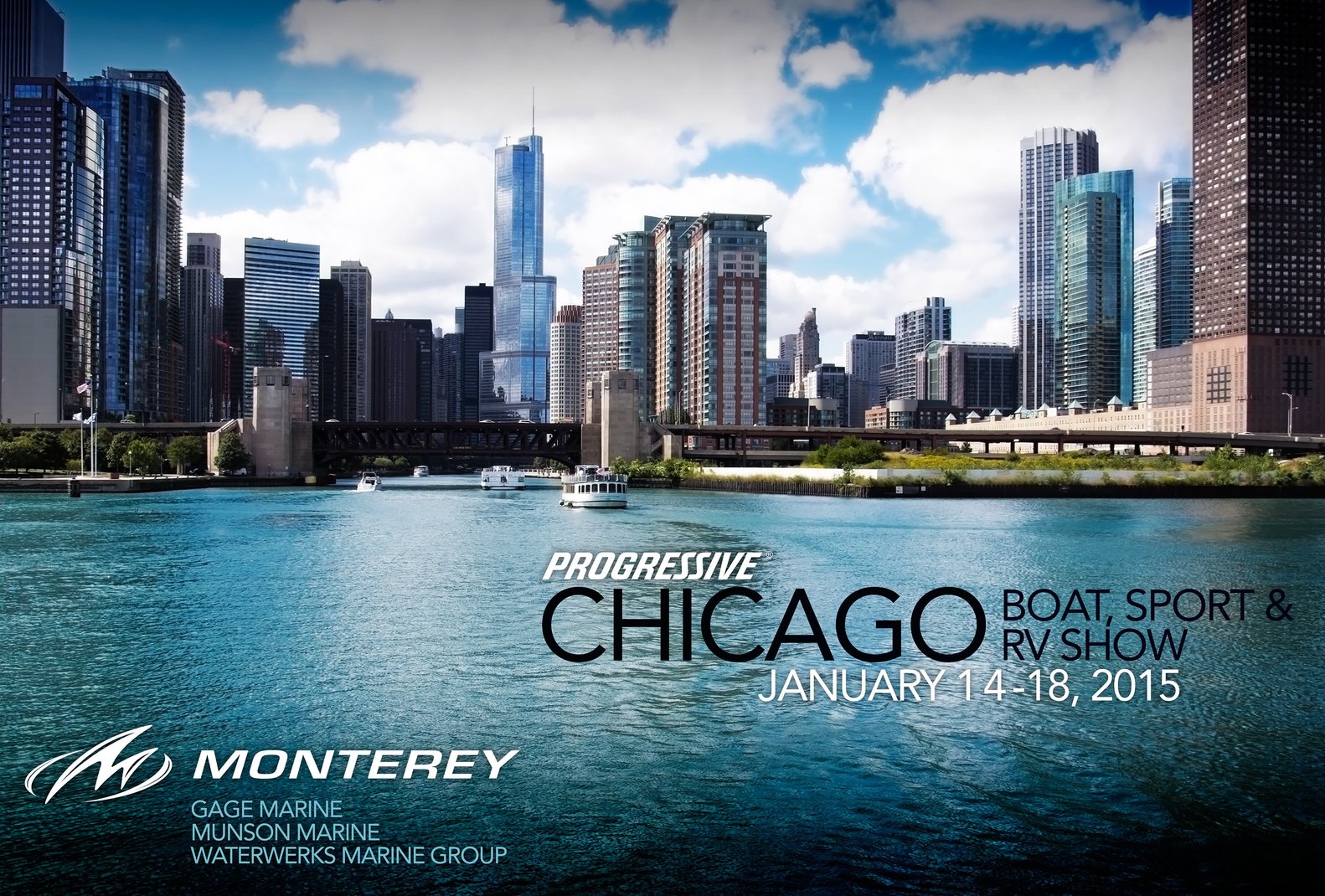 The Chicago Boat Show and Prime Boating Spots Monterey Boats