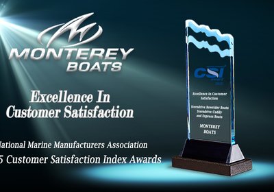 Monterey Boats Honored With Marine Industry CSI Award