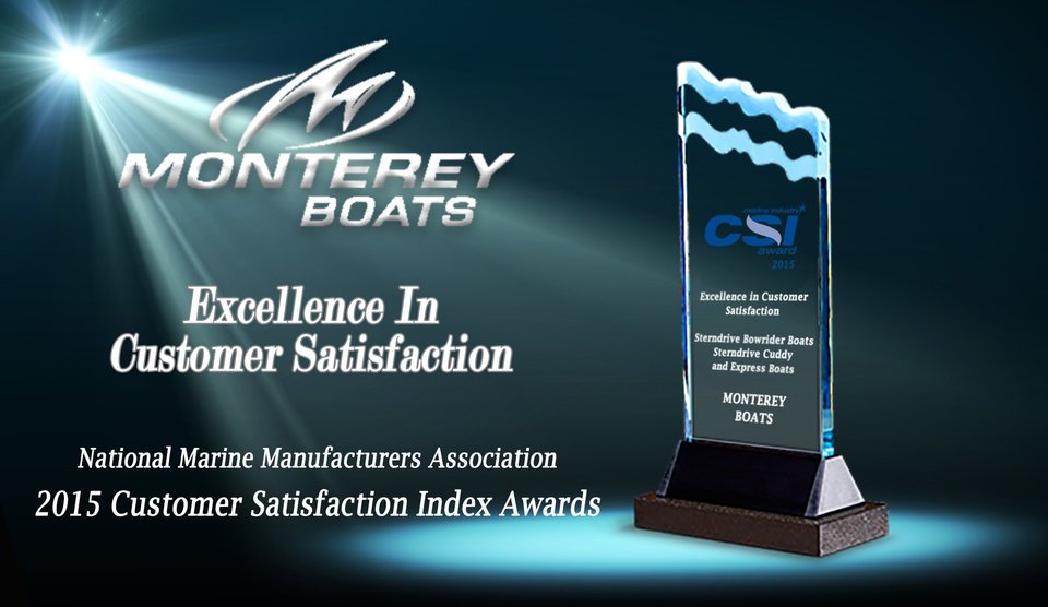 Monterey Boats Honored With Marine Industry CSI Award
