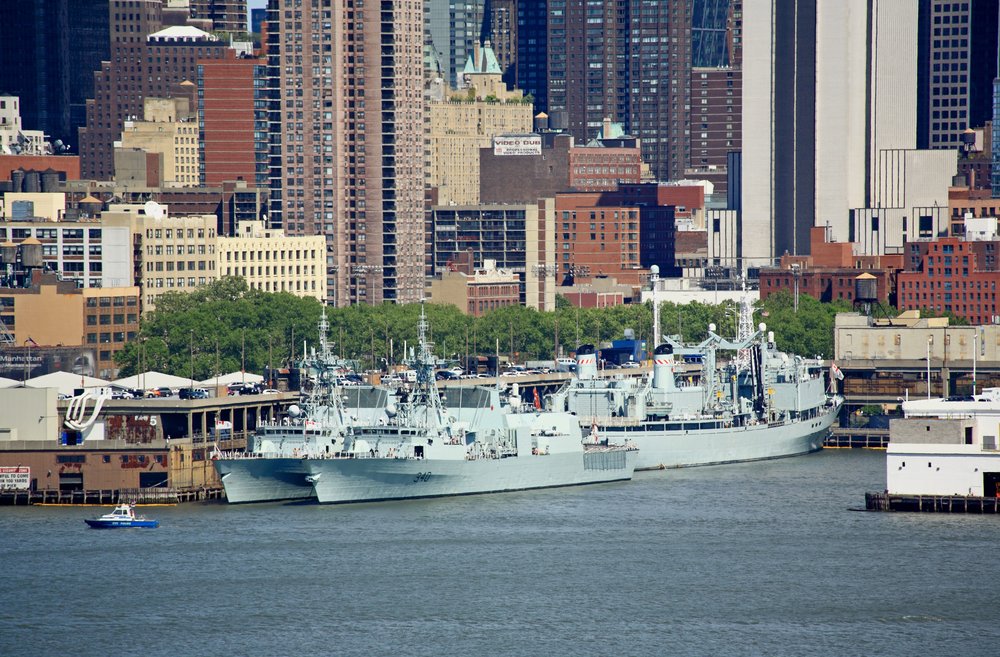 Enjoying Fleet Week New York City