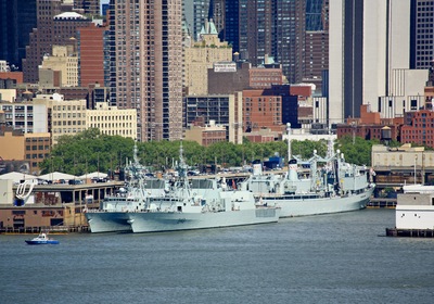 Enjoying Fleet Week New York City